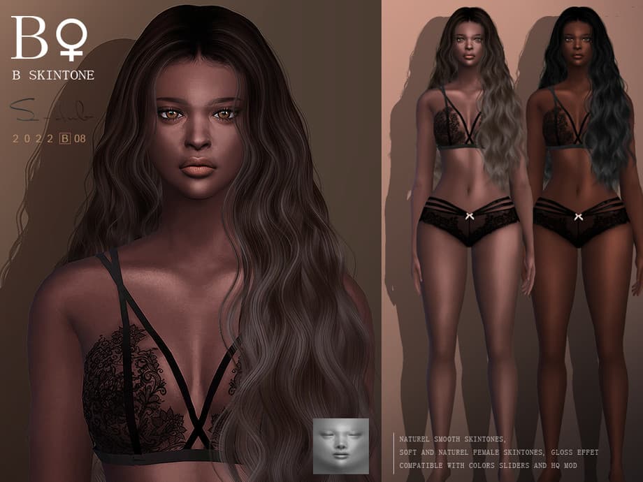 Скриншот мода Скинтон Female Natural Shadow Skintone